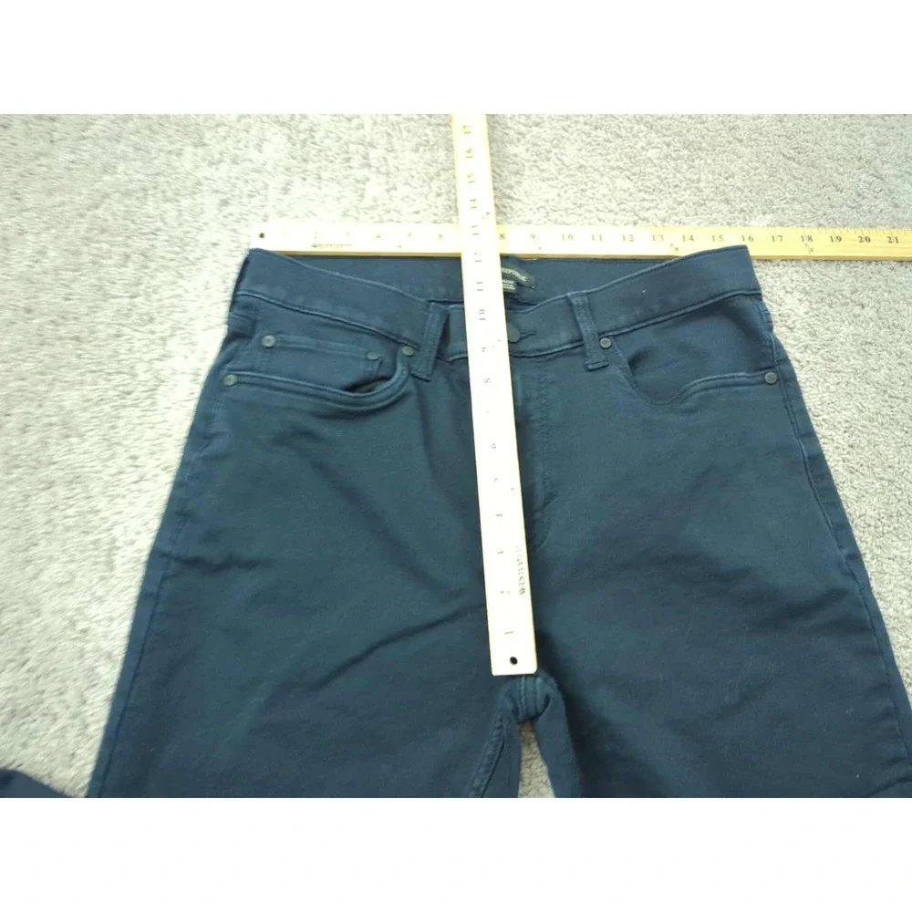 Banana Republic Jeans Mens 32x34 Black Straight Leg‎ Stretch Casual